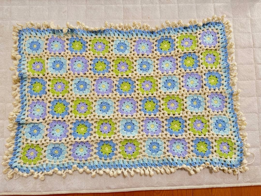 【完成】　hiroko様　リクエスト　ひざ掛け