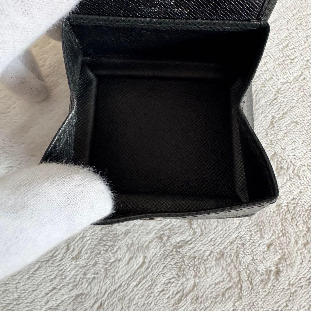 りょう様ルイ・ヴィトン タイガ　ポルトモネ・ボワット　ケース　黒