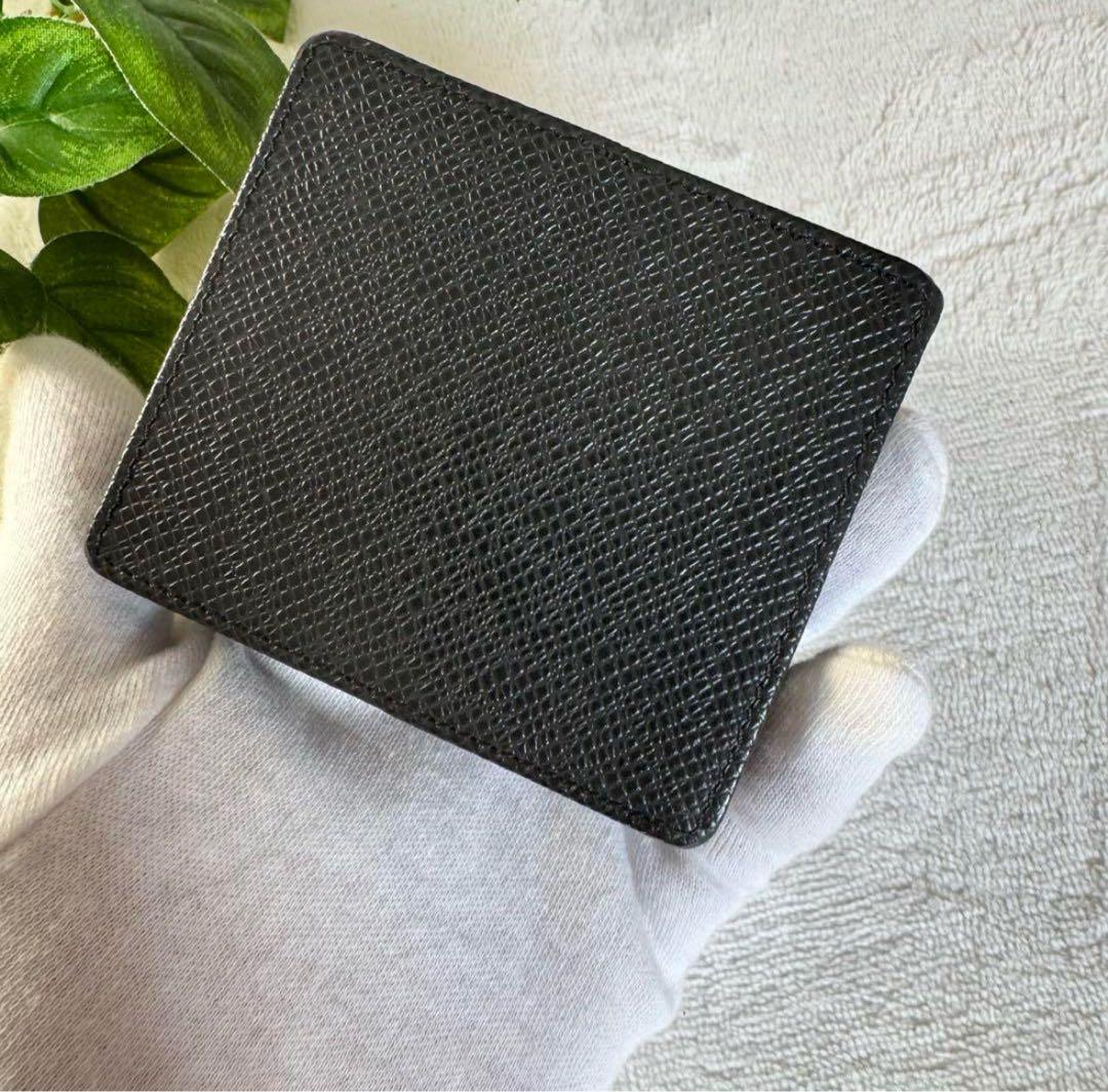 りょう様ルイ・ヴィトン タイガ　ポルトモネ・ボワット　ケース　黒