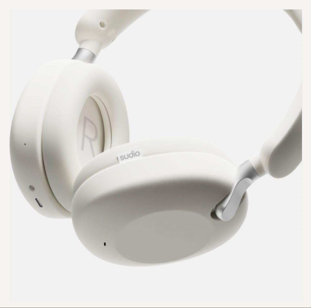 sudio K2 Pro ワイヤレスヘッドホン ホワイト