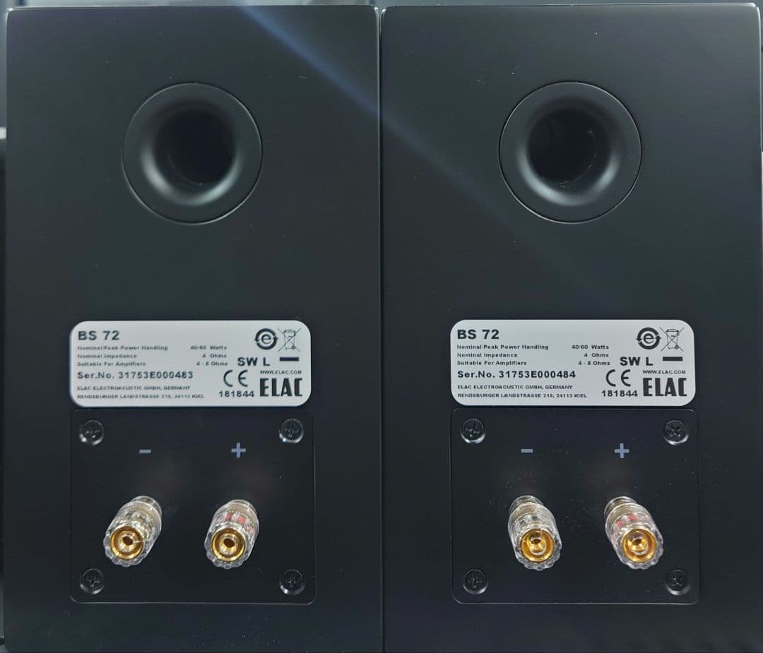 ■【定価： ￥65,000】ELAC 　BS72 スピーカーペア