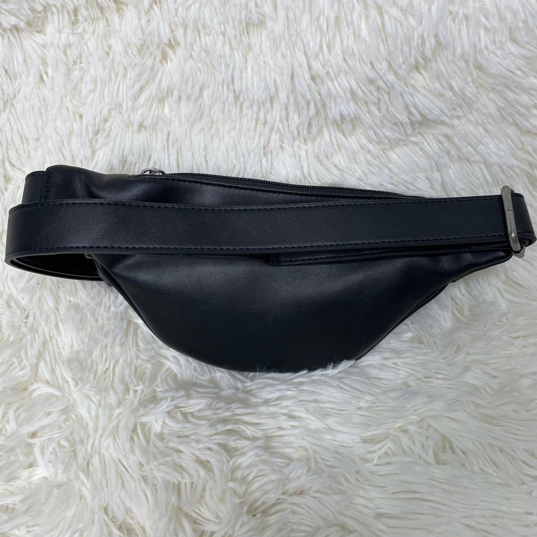 極美品 DIESEL ディーゼル ウエストポーチ ボディバッグ オーバルDロゴ