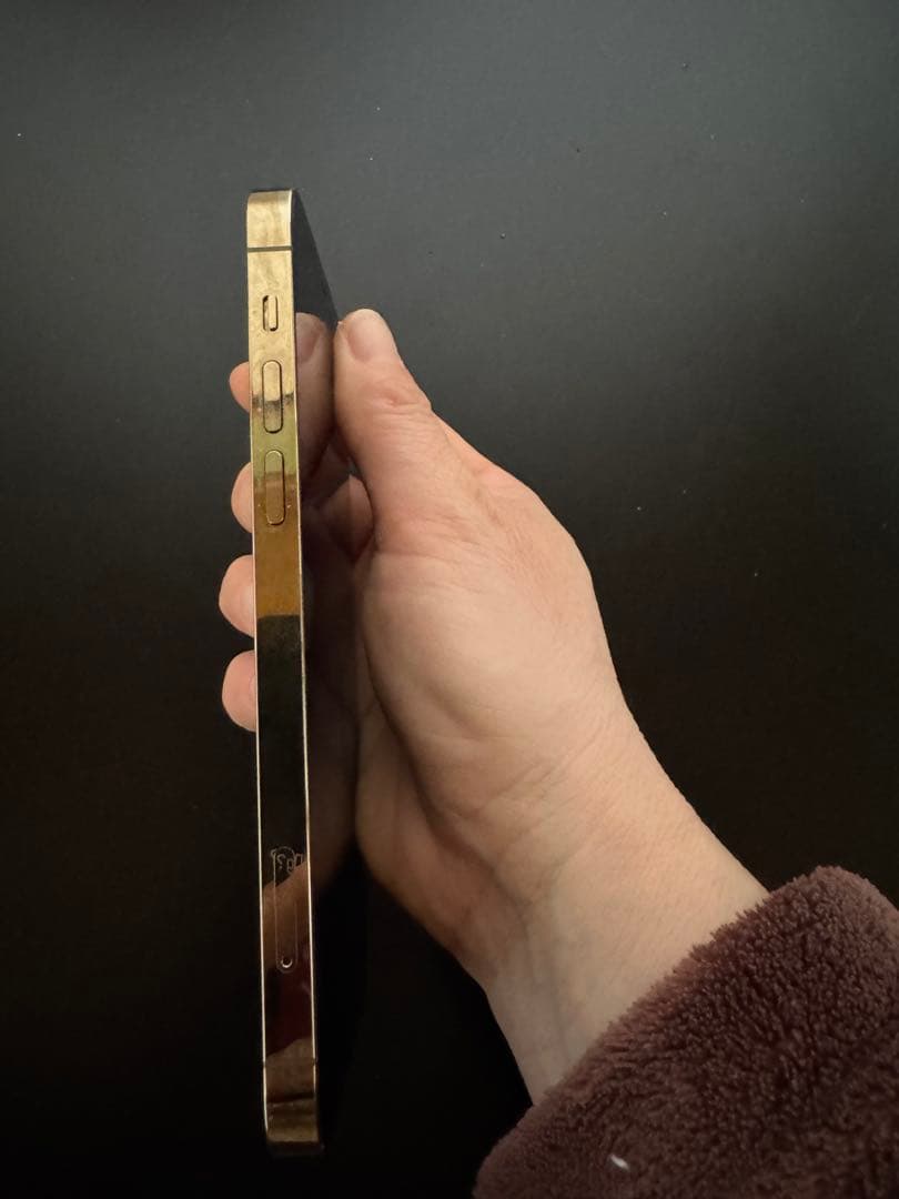 Apple iPhone 12Pro ゴールド iface付き