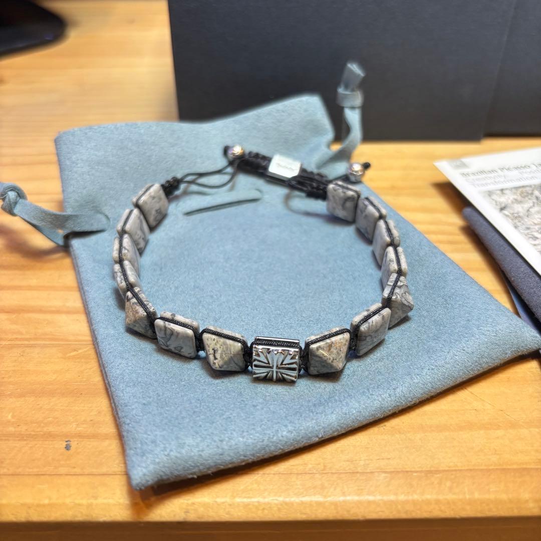 AWNL ピカソ　ジャスパー　ブレスレット