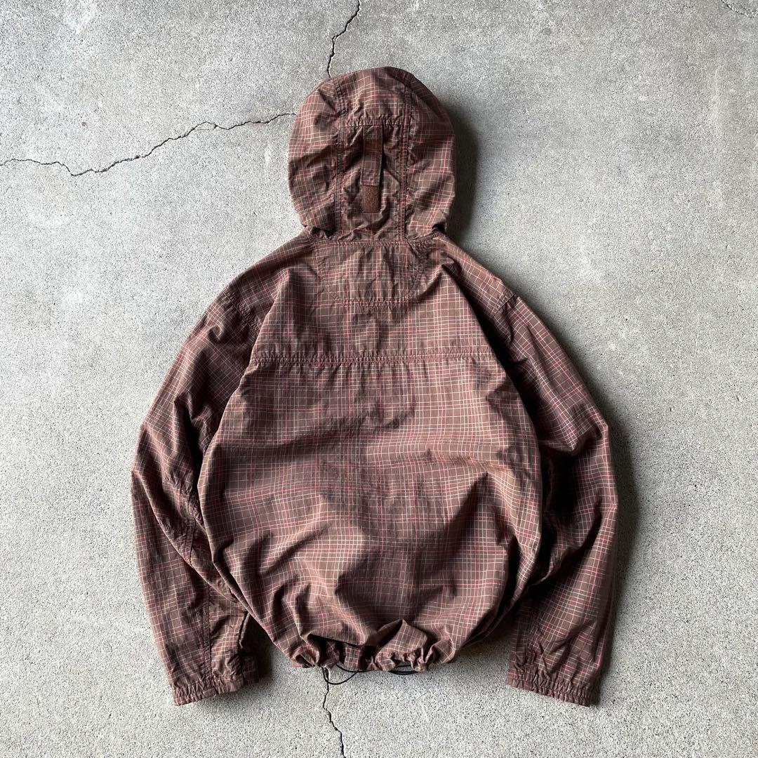 ジャケット・アウター 00s columbia check pattern shell jacket