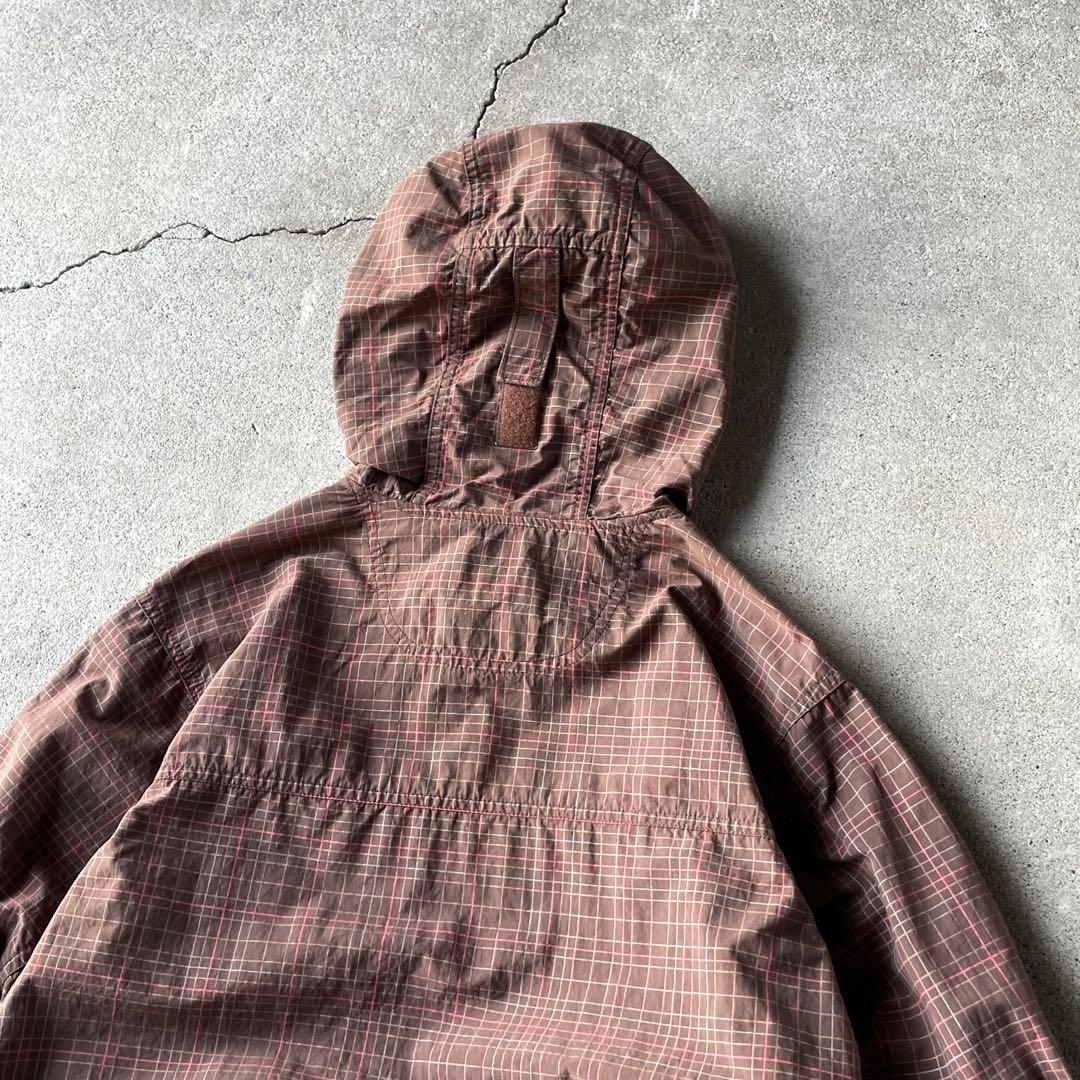 ジャケット・アウター 00s columbia check pattern shell jacket