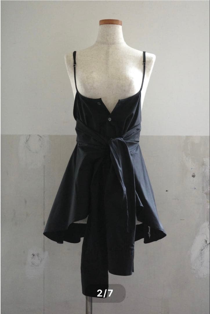 RYU KAGA Shirts camisole/BLACK 別注　38サイズ