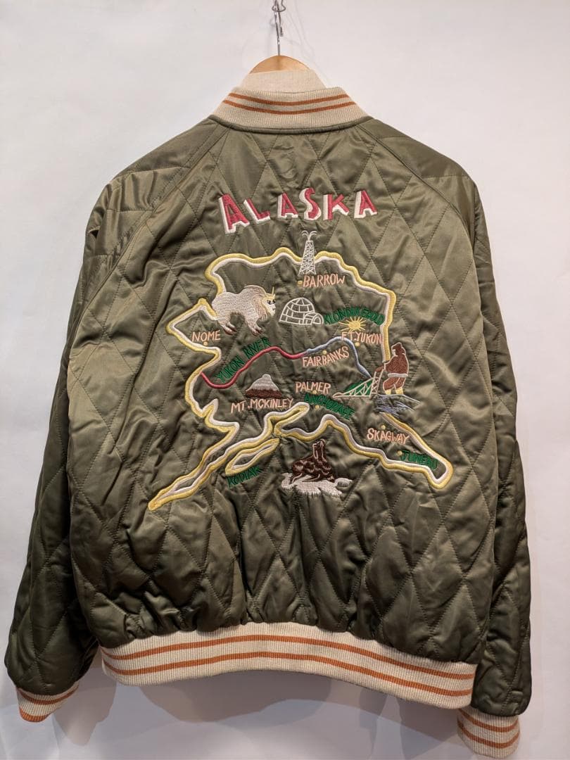 50'sライク別珍 スーベニアジャケット ALASKA（商品番号5726）