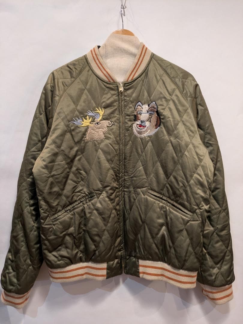 50'sライク別珍 スーベニアジャケット ALASKA（商品番号5726）