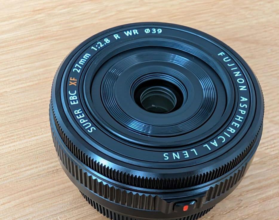 富士フイルム フジノンレンズ XF27mmF2.8 R WR　保証期間内