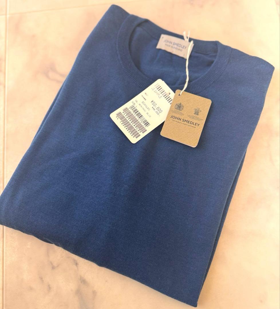 【新品未使用】JOHN SMEDLEY（ジョンスメドレー）クルーネック ニット