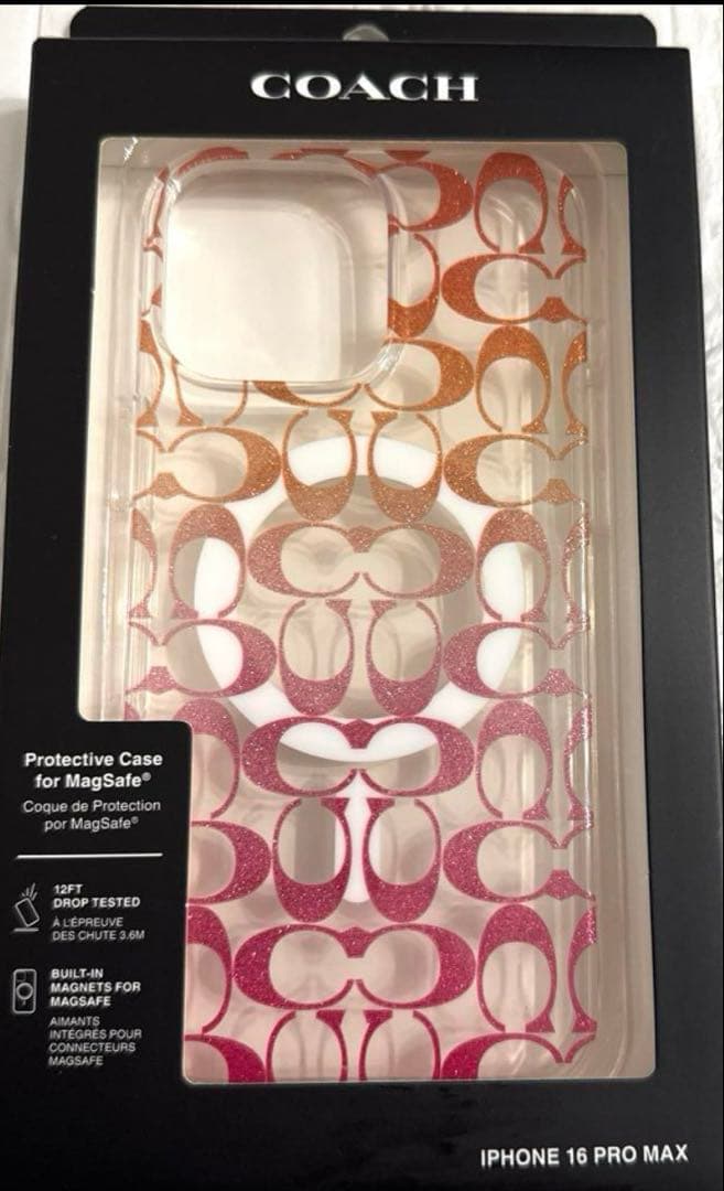 COACH iPhone 16 Pro Max ケース