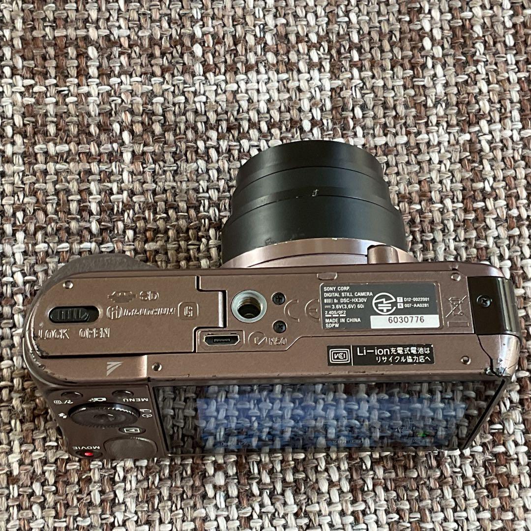 SONY Cyber-shot DSC-HX30V ブラウン オールドコンデジ