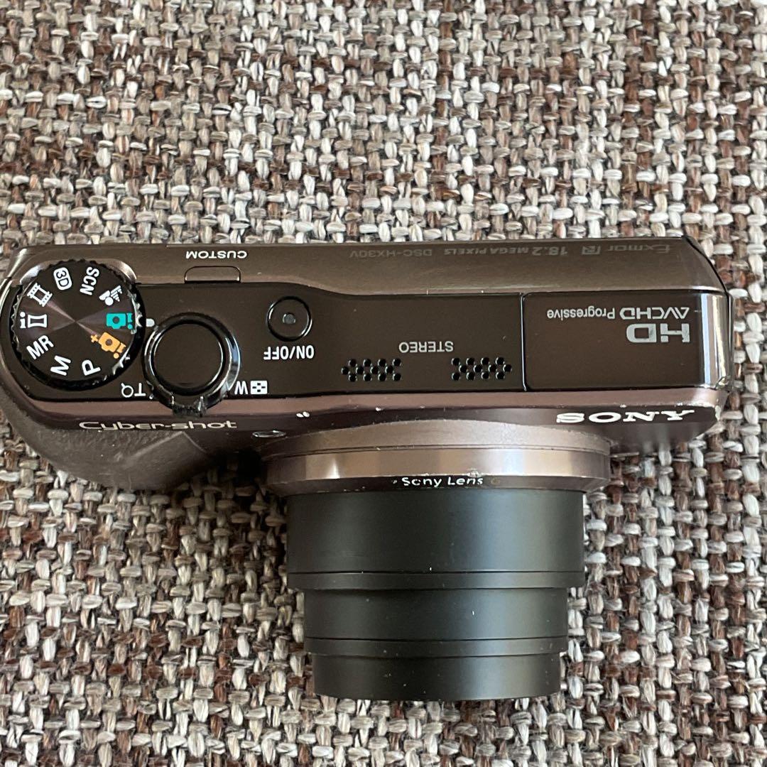 SONY Cyber-shot DSC-HX30V ブラウン オールドコンデジ
