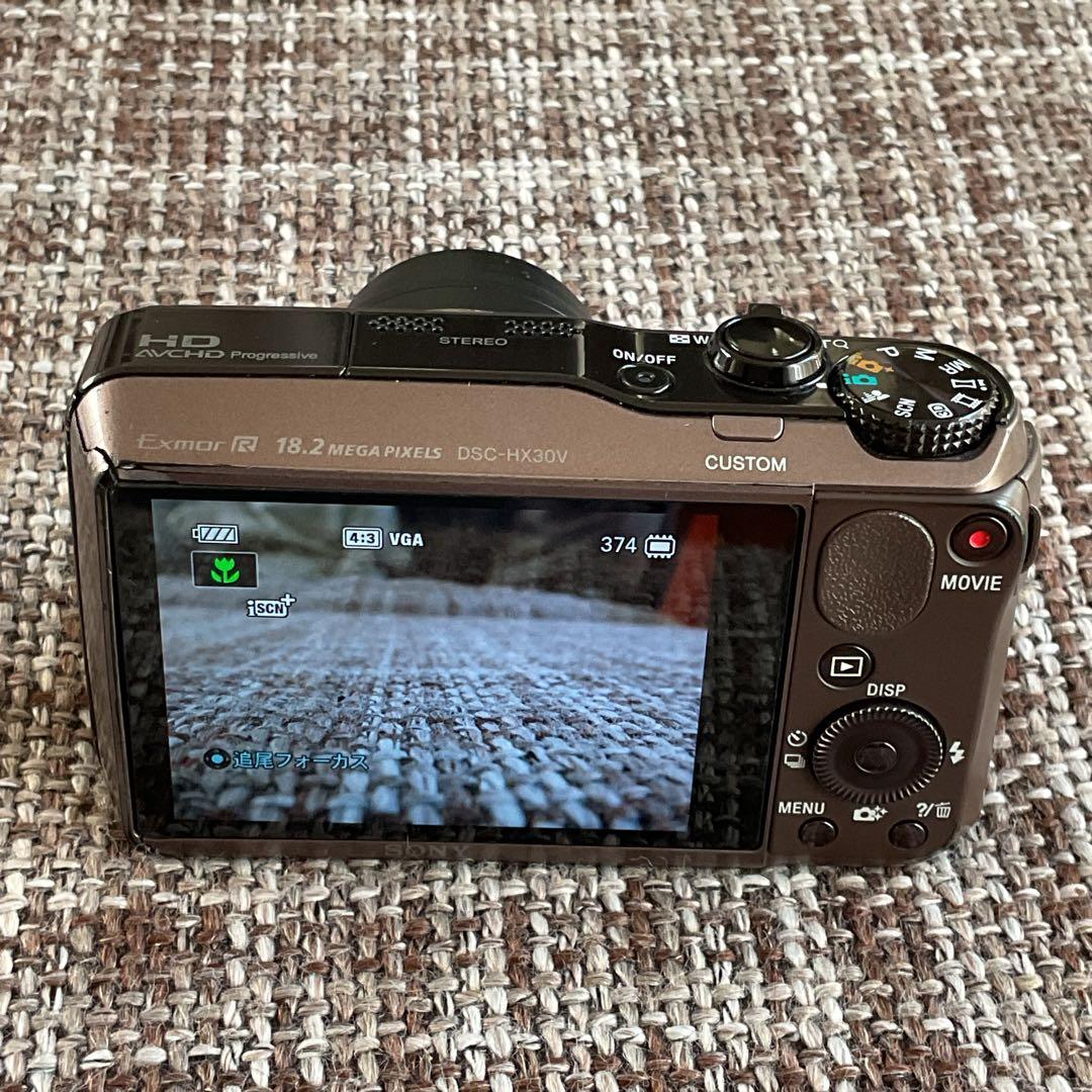 SONY Cyber-shot DSC-HX30V ブラウン オールドコンデジ