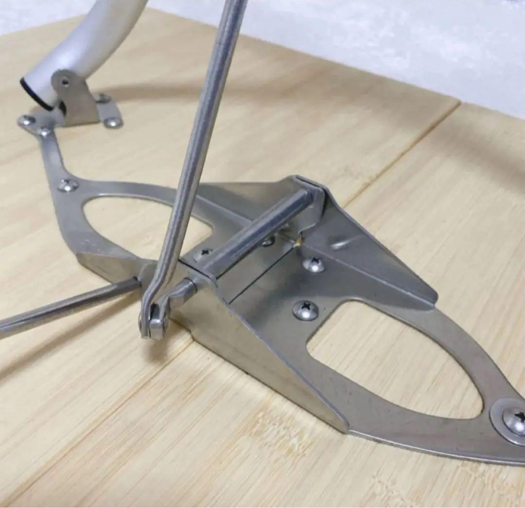 ☆ peak・ワンアクションテーブル・ロング ・竹 二つ折り