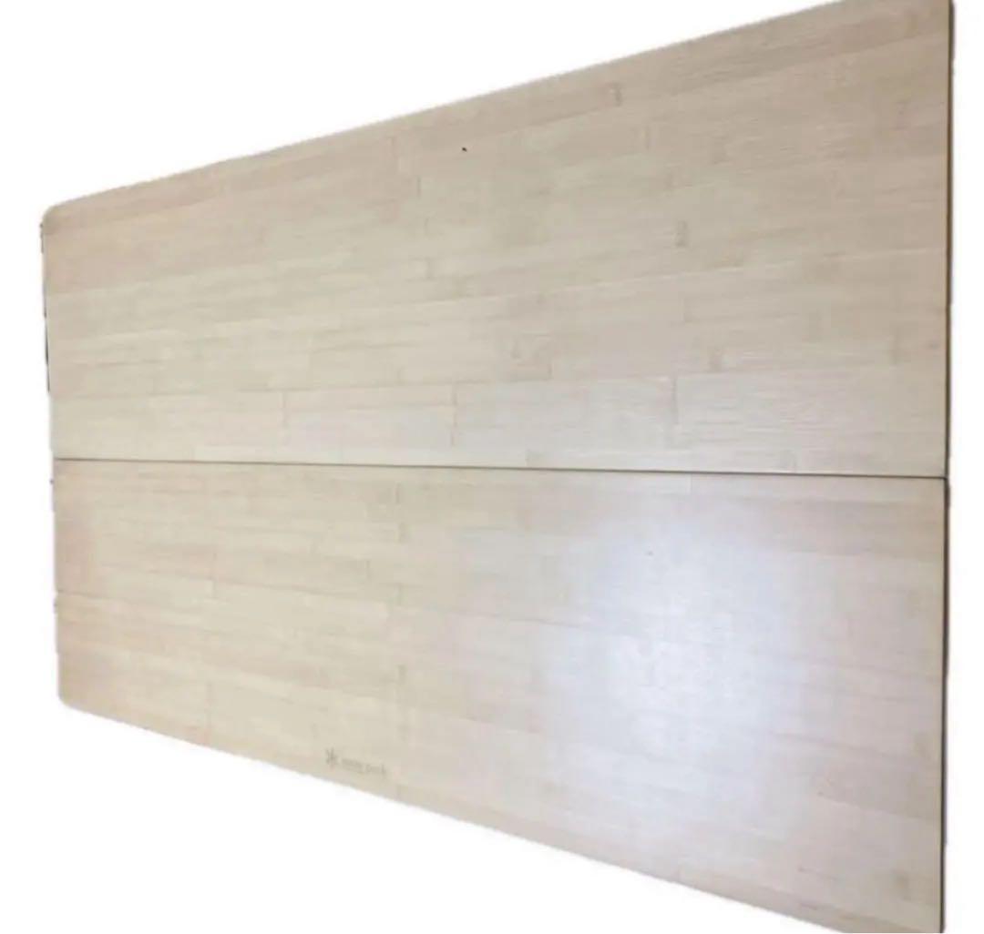 ☆ peak・ワンアクションテーブル・ロング ・竹 二つ折り