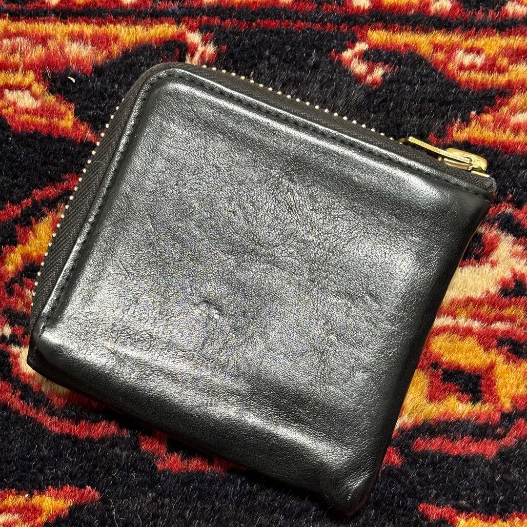 【美品】THE REAL McCOY'S 黒 レザー ケース スクエア