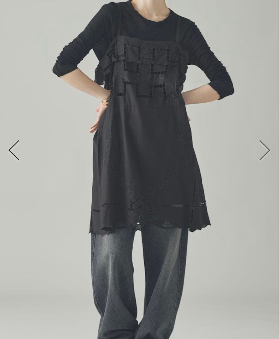 カレンソロジー　カットワーククロスブラウス