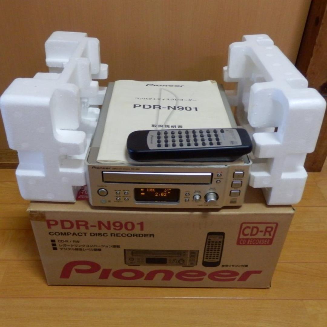 ❤️新古品❤️日本製 パイオニアPDR-N901★CDレコーダー★取説リモコン箱