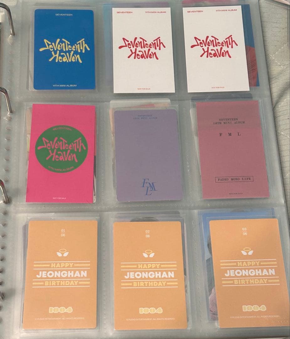 SEVENTEEN セブチ ジョンハン トレカ まとめ売り セット売り セット