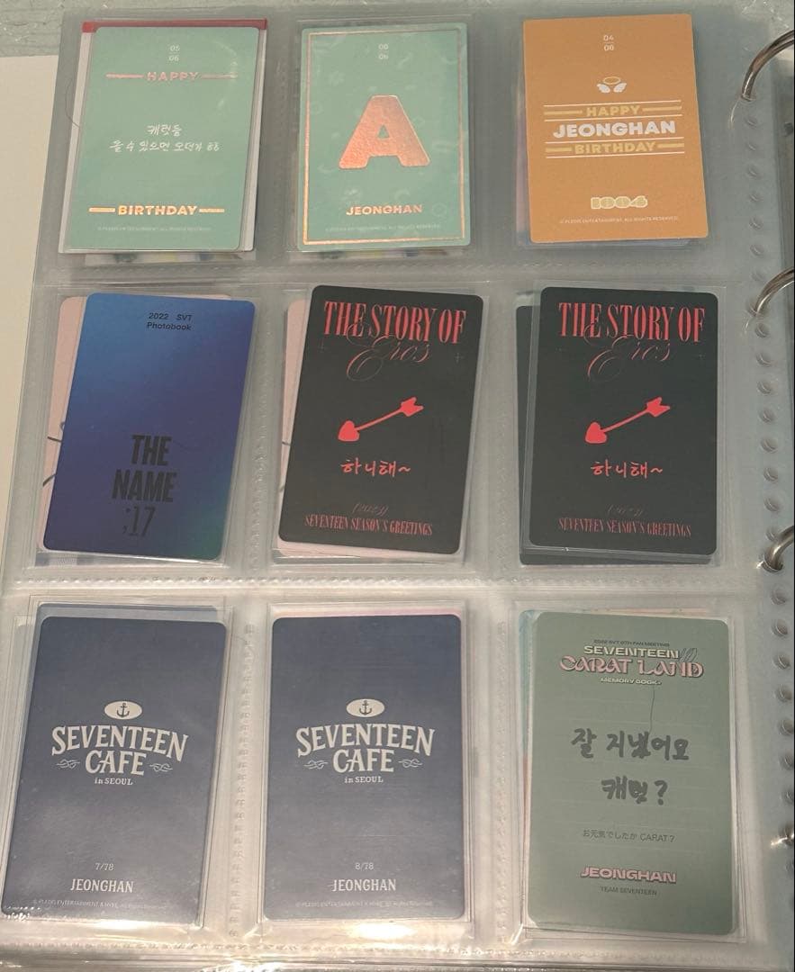 SEVENTEEN セブチ ジョンハン トレカ まとめ売り セット売り セット