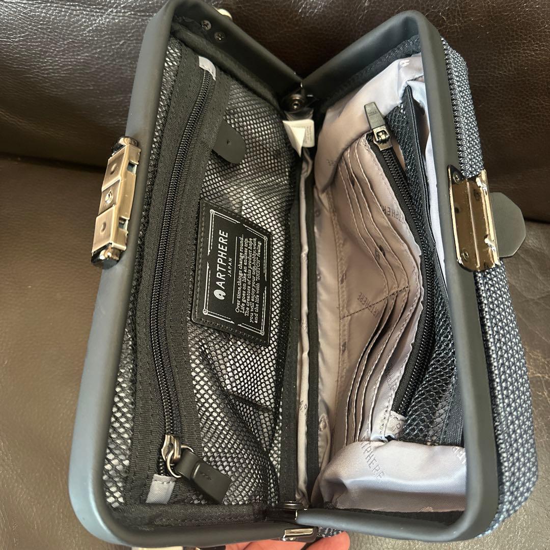 【美品】ARTPHERE グレー ショルダーバッグ