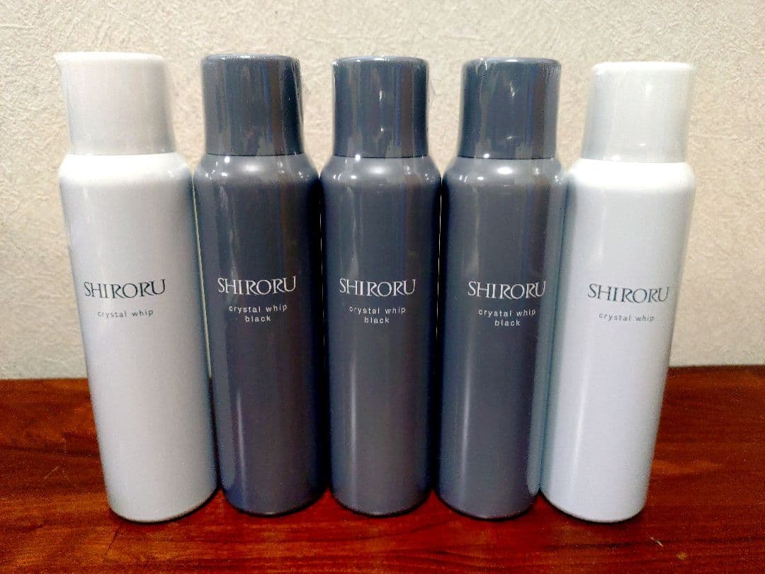 SHIRORU クリスタルホイップ 120g 5本セット