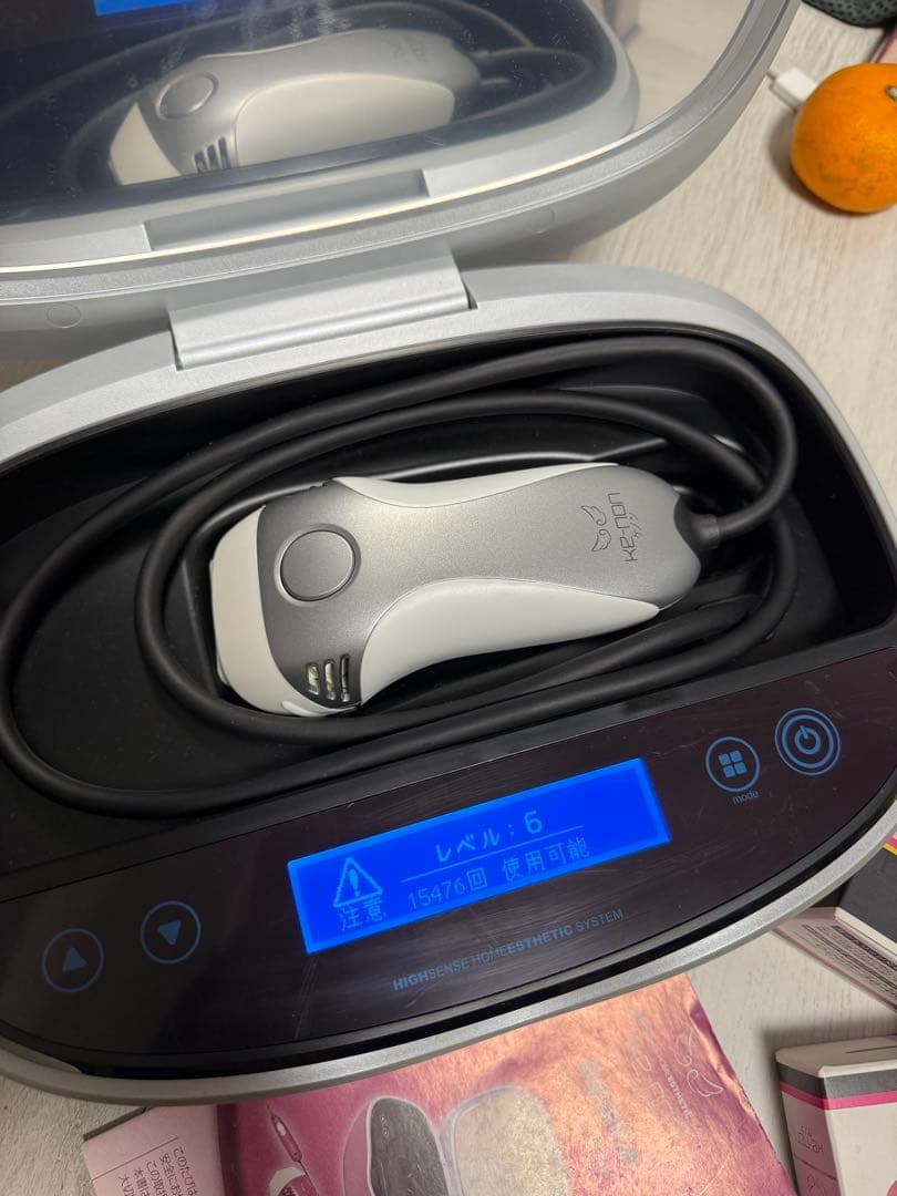 ケノン 家庭用脱毛器 本体＋カートリッジ複数 未使用あり 残り15万回以上