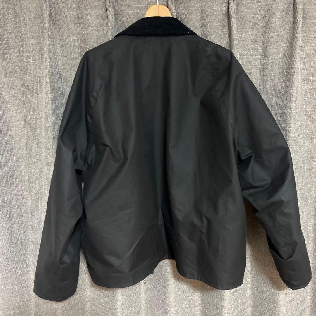 Barbour TRANSPORT WAX JACKET バブアー 黒 38