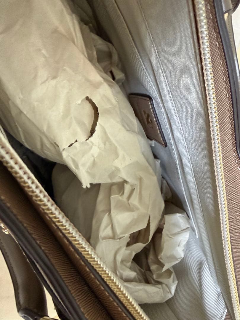 (美品)クリアポケット付きハートビジュートートバッグ