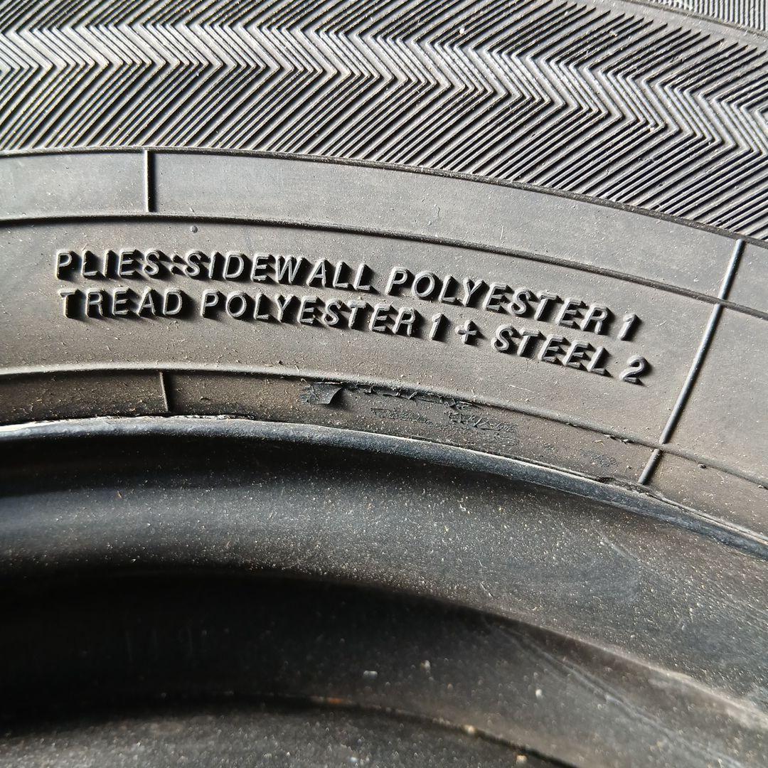 【No.①】軽自動車用スタッドレスタイヤ　4本のうち2本