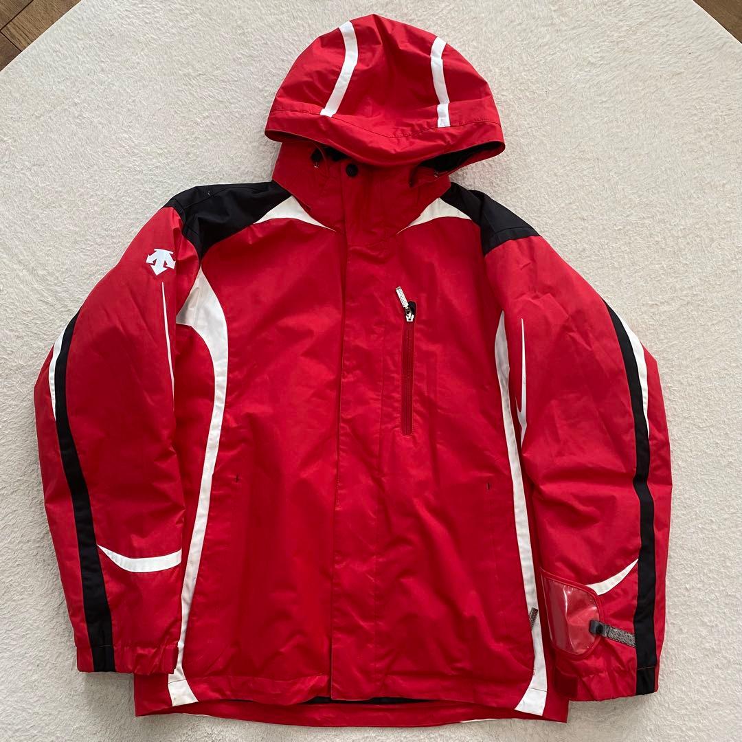 【希少】Ｌサイズ　DESCENTE スノーボードウェア セット フード取外可