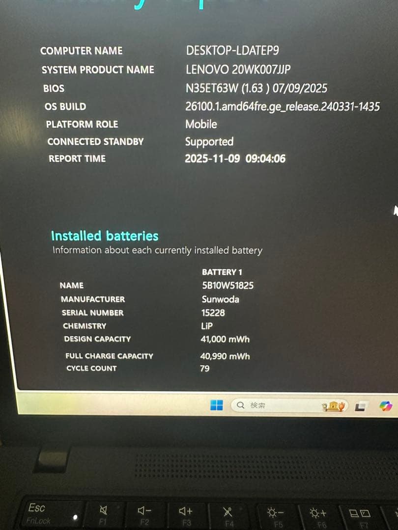 Windowsノート本体 Lenovo ThinkPad X13 Gen2 i5-1135G7