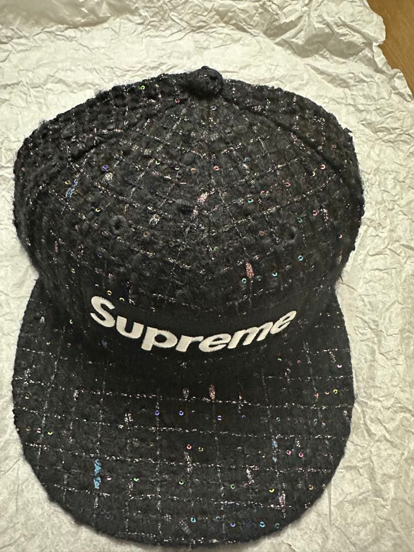 Supreme Boucl Box Logo New Era CAP キャップ