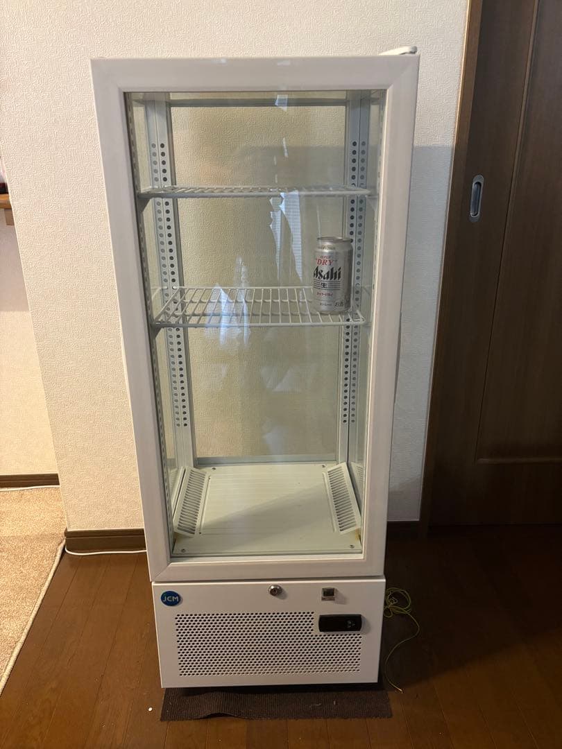 【冷蔵ショーケース】JCM JCMS-98（4面ガラス・片面扉タイプ）