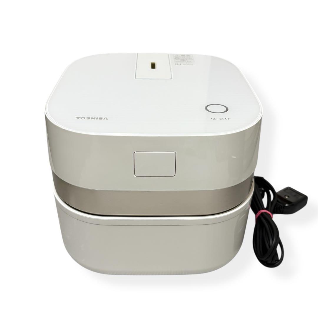 東芝 IHジャー炊飯器 RC-4ZWJ 2.5合炊き 2018年製
