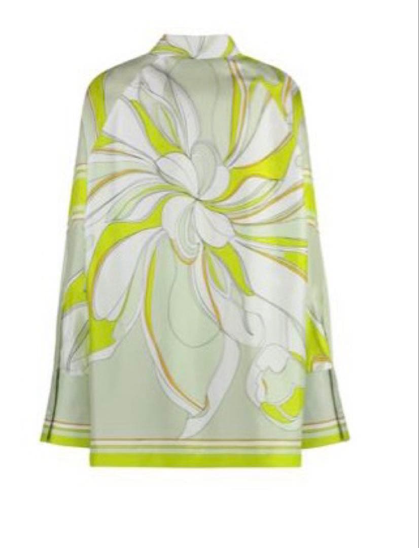 【新品・未着用】Tory Burch トリーバーチ シルク フローラルシャツ