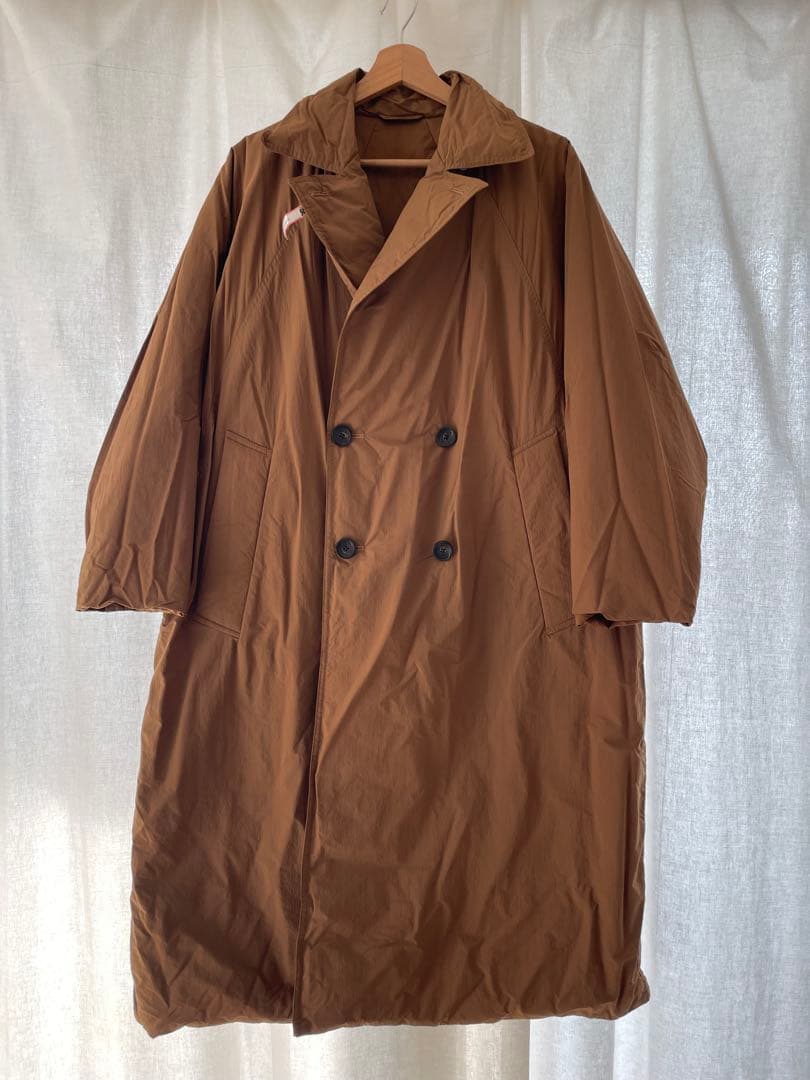 【ナノユニバース】西川ダウン(R)/リバーシブルダブルコート サイズ2