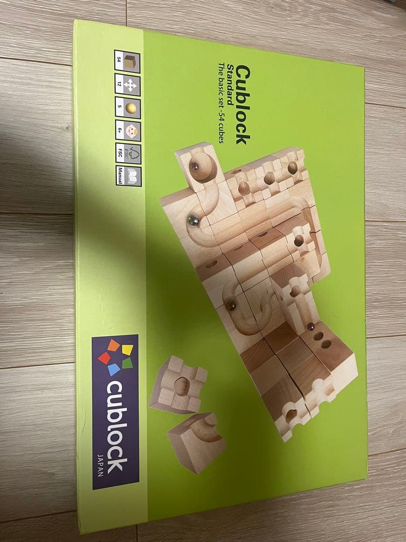 Cublock 知育玩具 木製