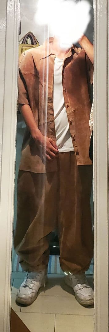 seanjohn セットアップ デッドストック スウェード生地