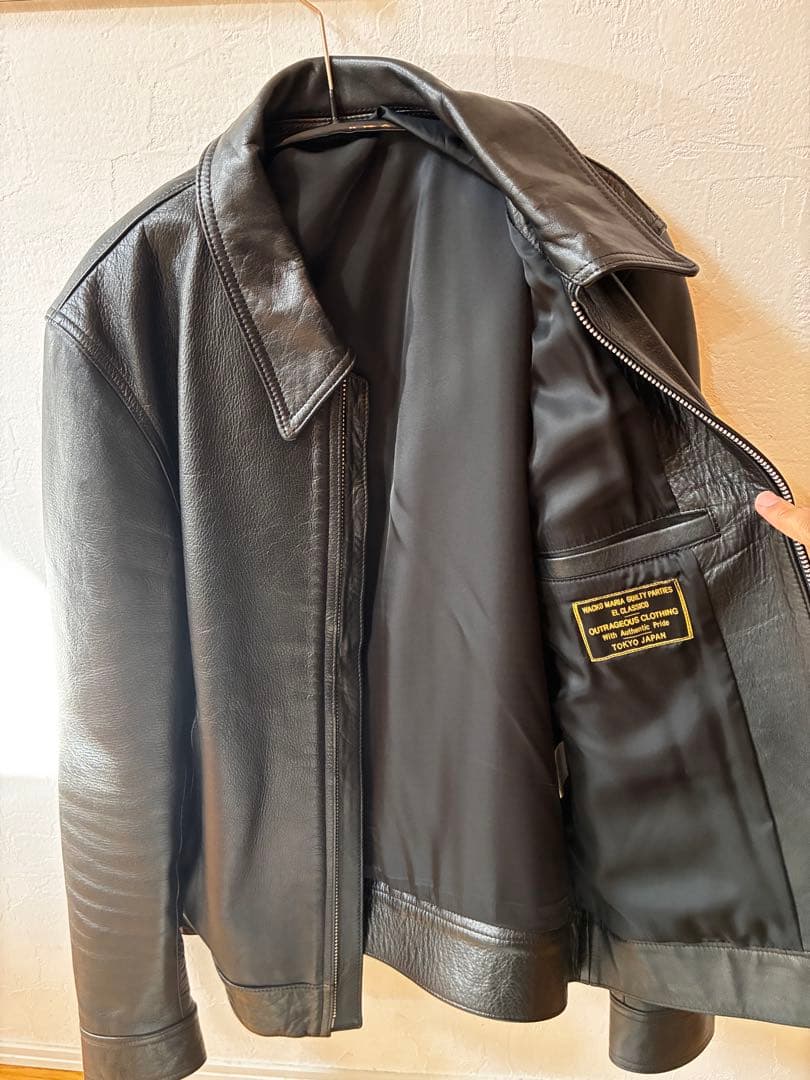 ブラックレザー ジャケット