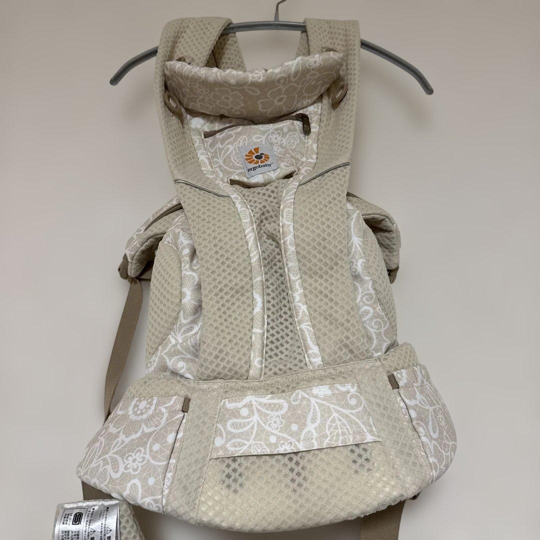 エルゴベビー　オムニブリーズ　クリームフラワーレース【4.5回使用】