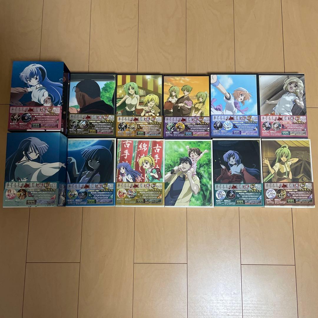ひぐらしのなく頃に解　紡、結　初回限定版　DVD BOX 全巻セット