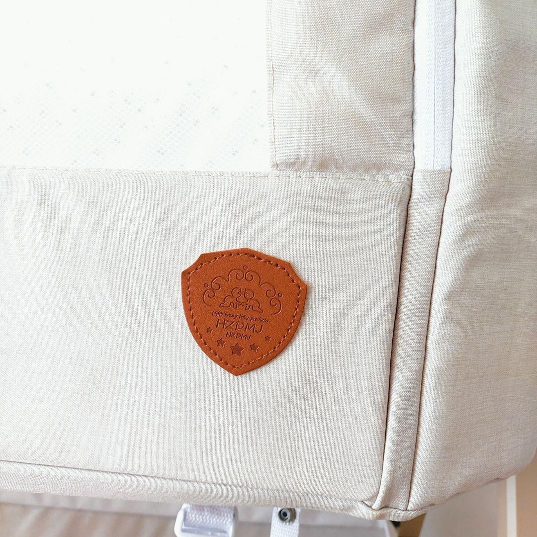 【極美品】大人気カラー　ベージュ　HZDMJ ベビーベッド