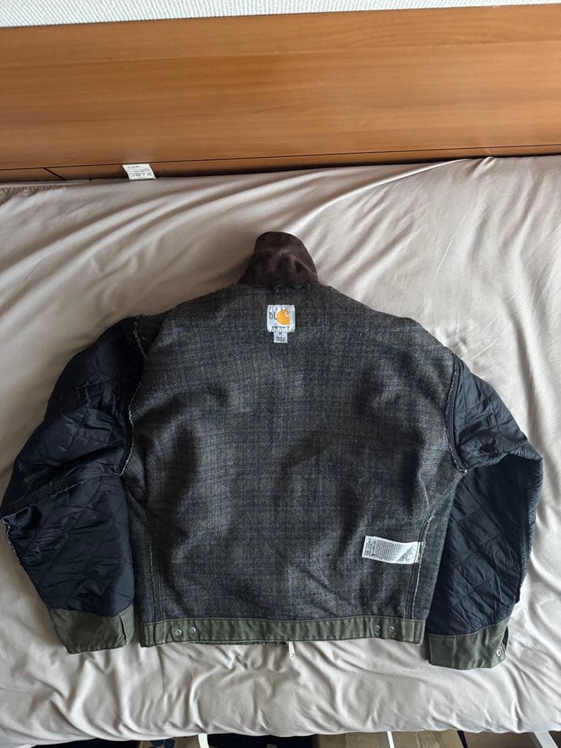 希少 カーハート デトロイト ジャケット J97 ARG アーミーグリーン色