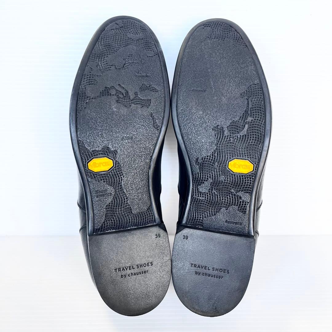 美品✨ Chausser ショセ トラベルシューズ スト レートチップ 24.5
