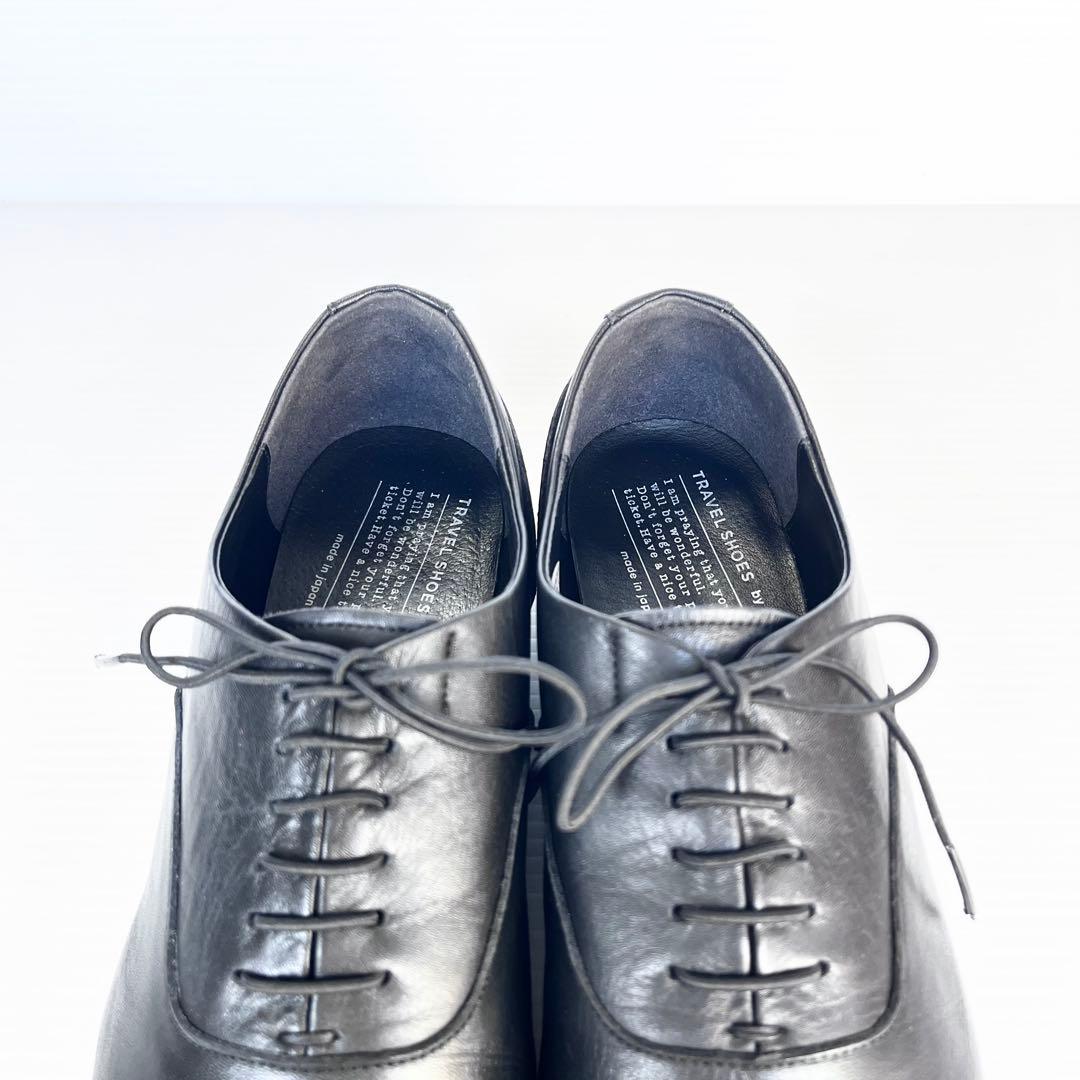 美品✨ Chausser ショセ トラベルシューズ スト レートチップ 24.5