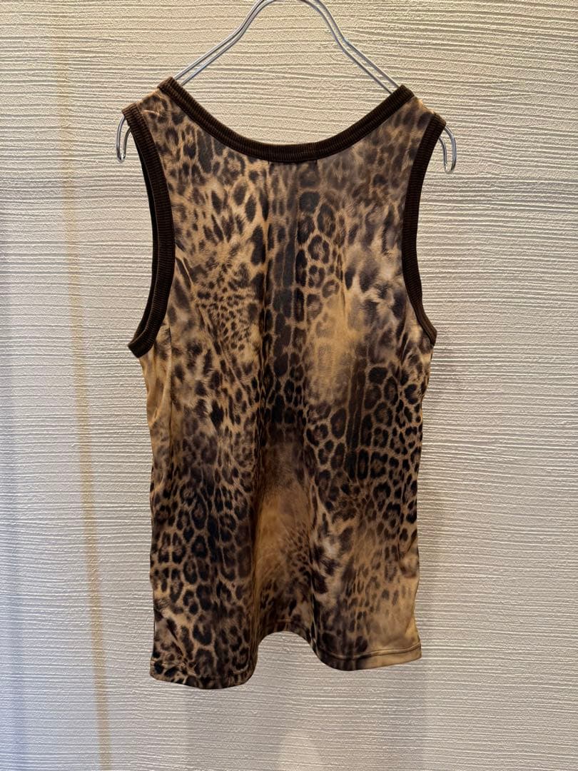 00s tornado mart leopard tank top タンクトップ