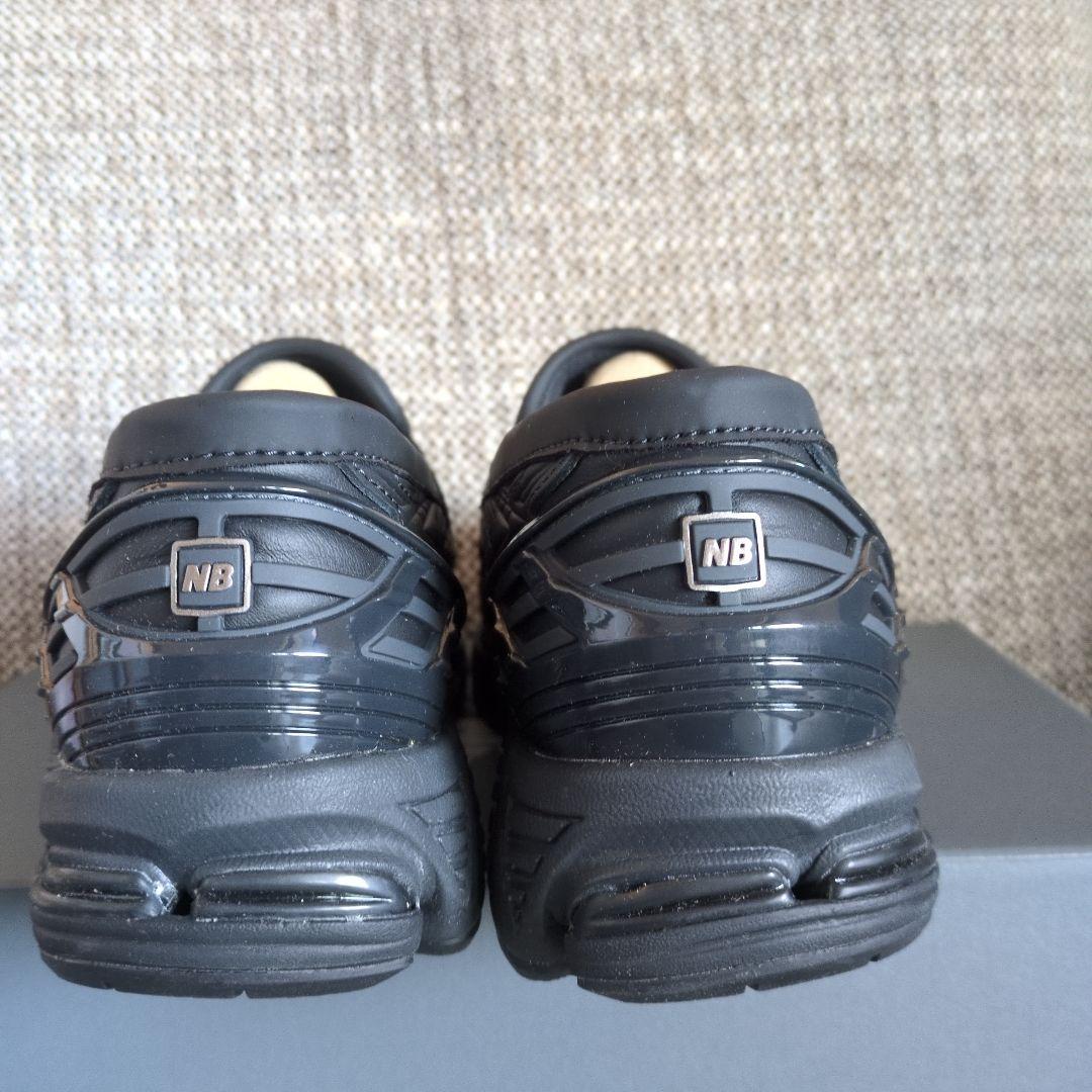 貴重レザーNew Balance U1906LBN ブラック ローファー26.5